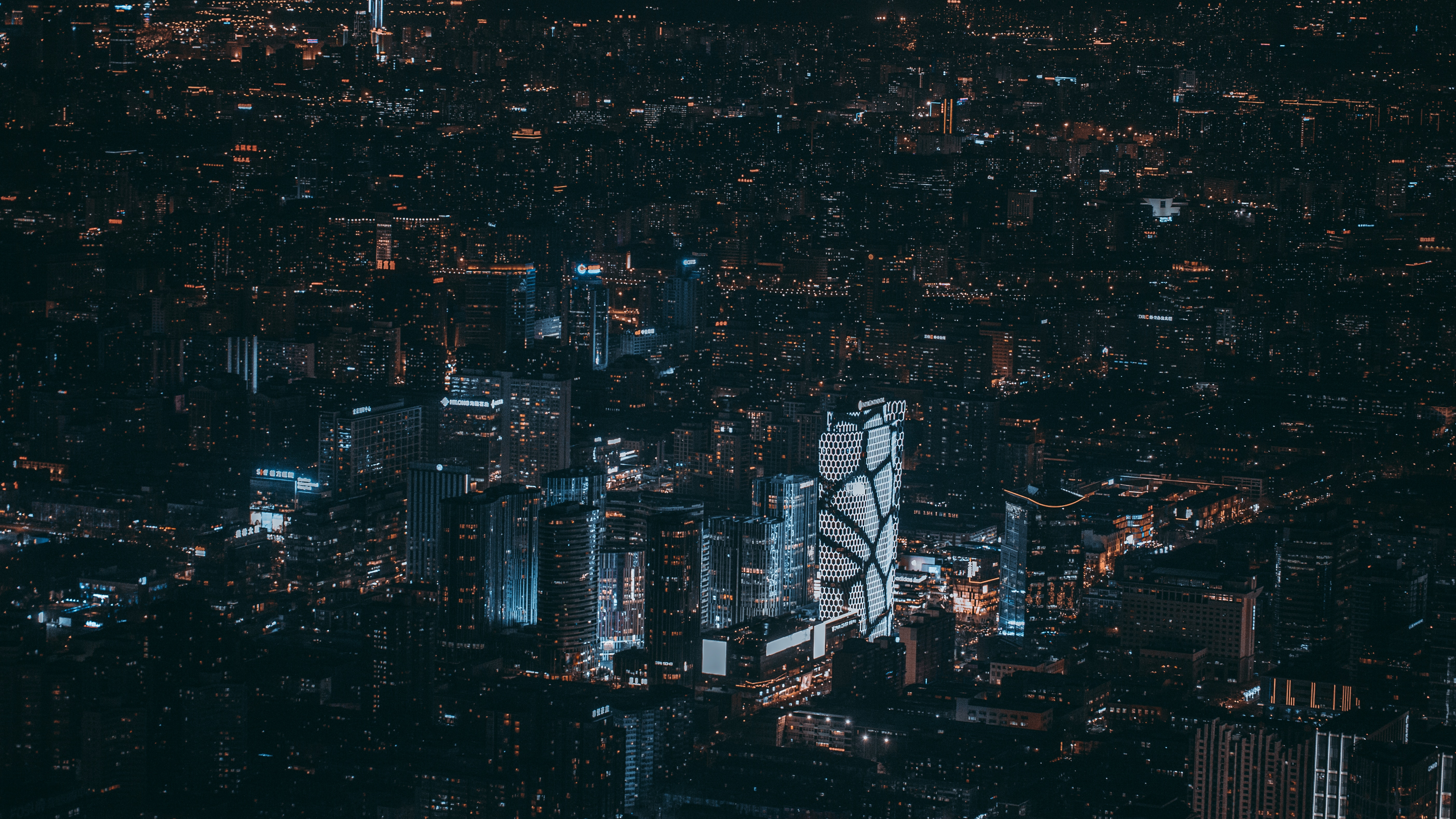 Ночной Город Фото Высокого