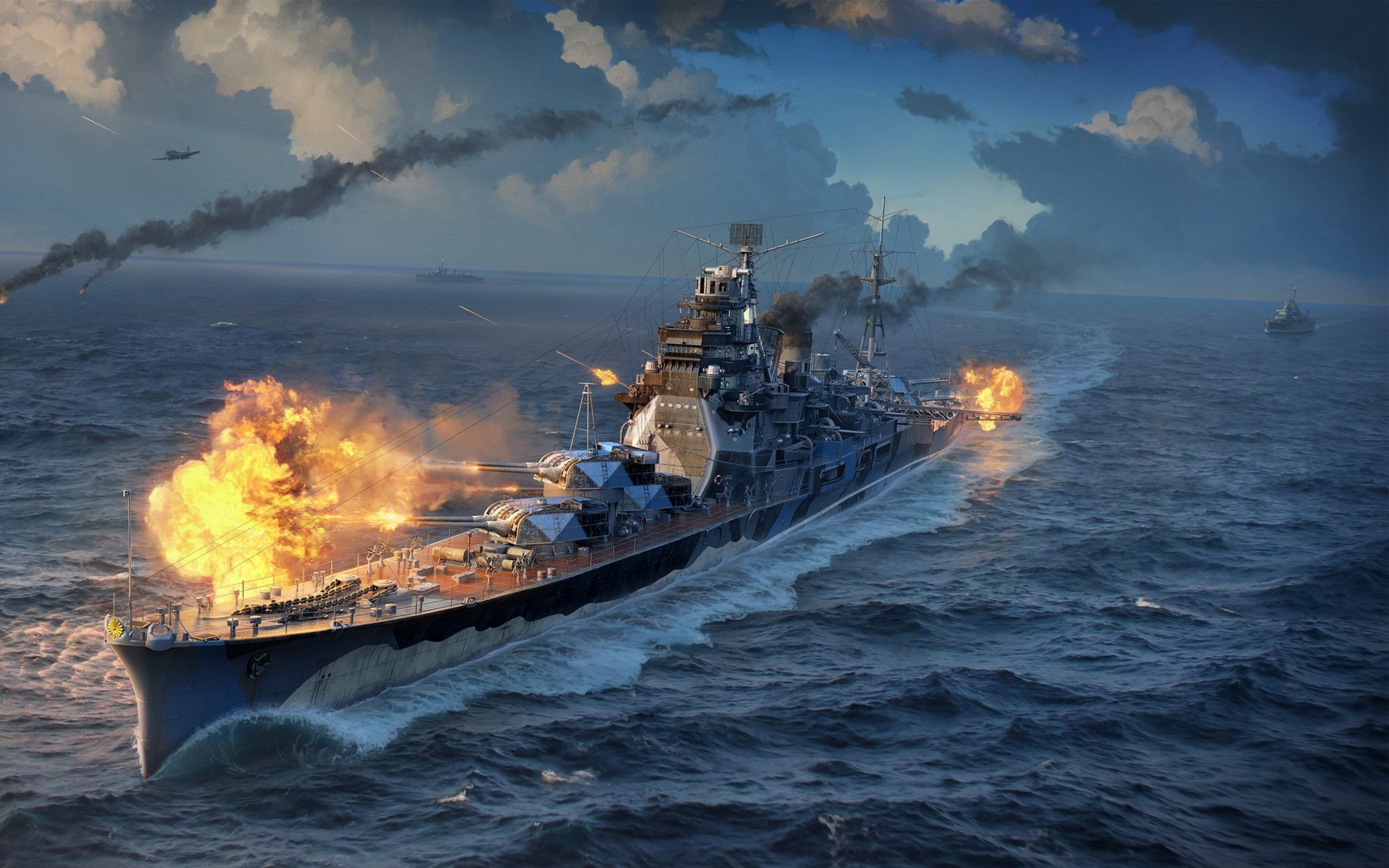 Обои на рабочий стол warships