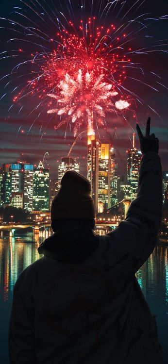 Обои Башня Коммерцбанка, Кэт Кэролайн, небоскреб, городской пейзаж, здание в разрешении 1407x3045