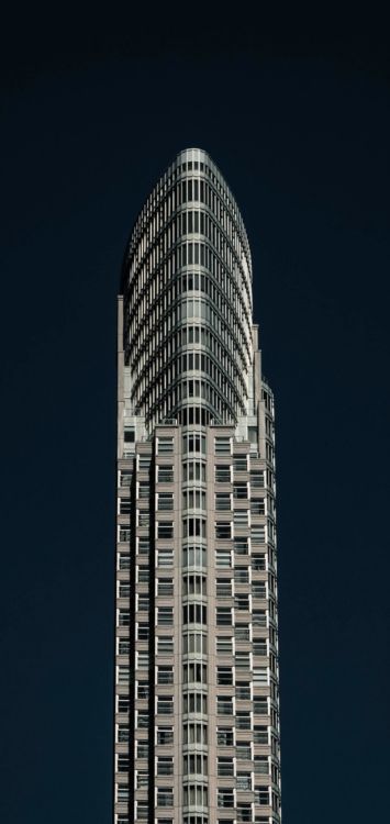 Обои Музей BMW, здание, небоскреб, окно, вышка в разрешении 1516x3200