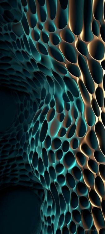 Обои свет, сообщество сяоми, андроид, жидкий, лазурный в разрешении 1080x2400