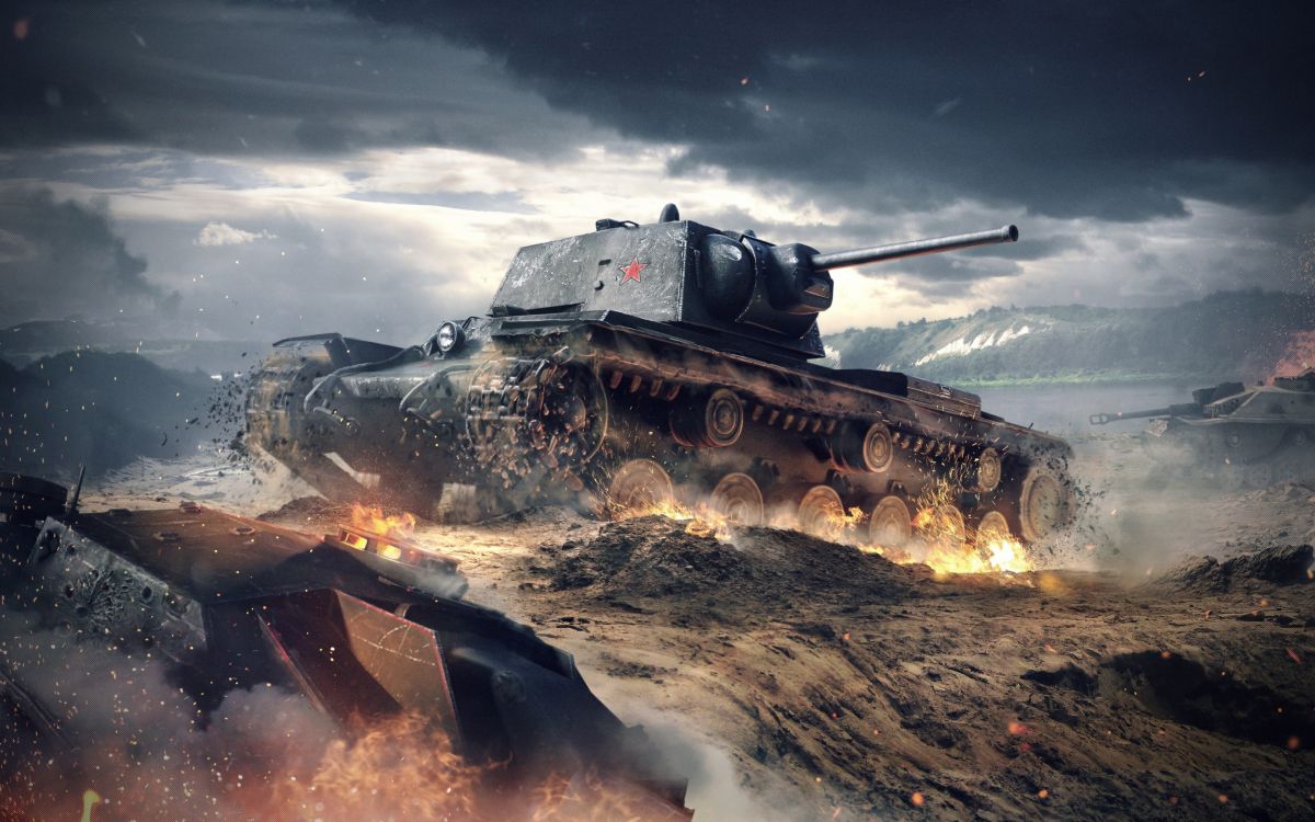 Обои world of tanks, wargaming, бак, боевая машина, моторный транспорт в разрешении 2880x1800