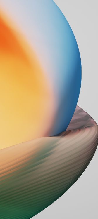 Обои цвет 13, Coloros, OPPO, смартфон, realme в разрешении 1240x2772