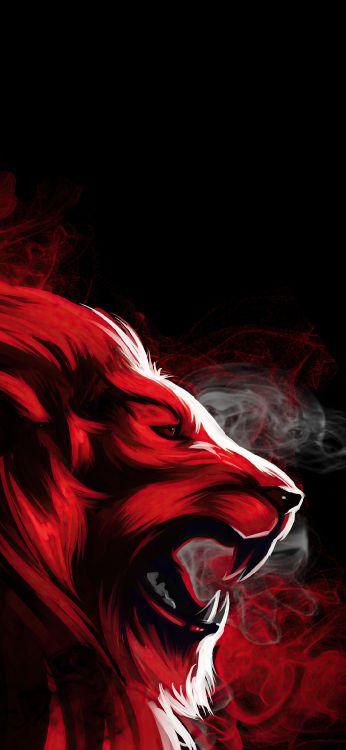 Обои ios, голова, глаз, человеческое тело, пасть в разрешении 1080x2340