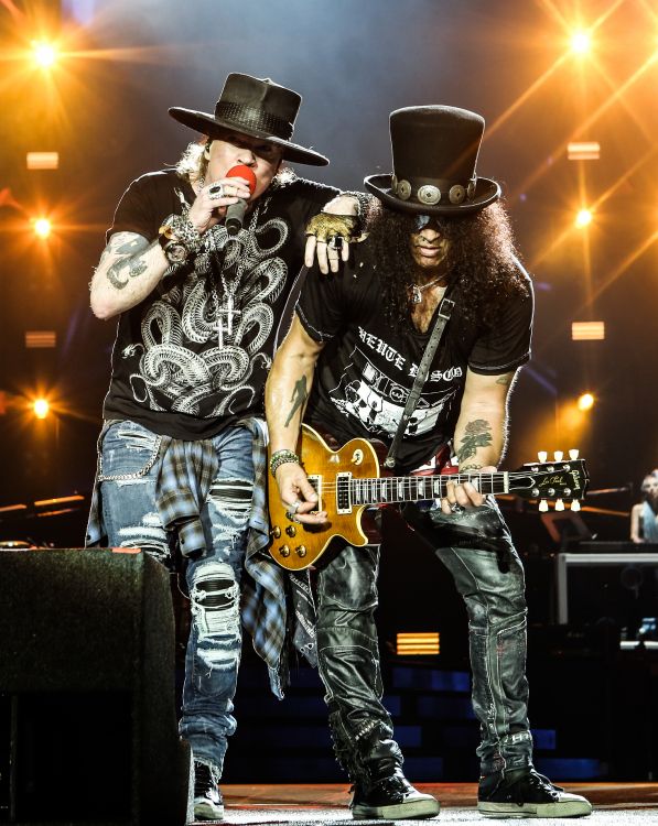 Обои Not in This Lifetime Tour, Guns N Roses, тяжелый рок, музыкант, гитарист в разрешении 2718x3412