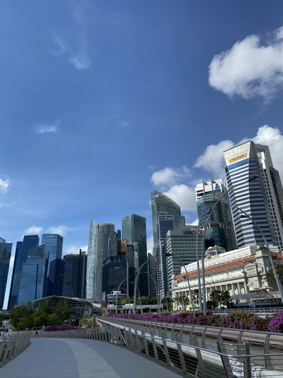 Обои Сингапур, башня, дневное время, городской район, город в разрешении 1536x2048