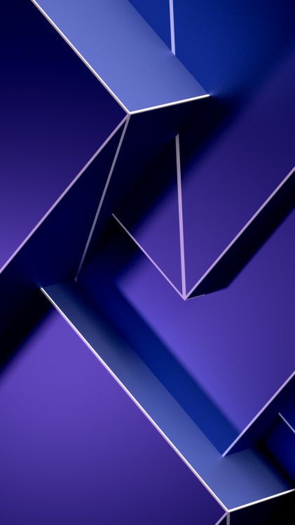 Обои свет, синий, абстракция, треугольник, прямоугольник в разрешении 1080x1920