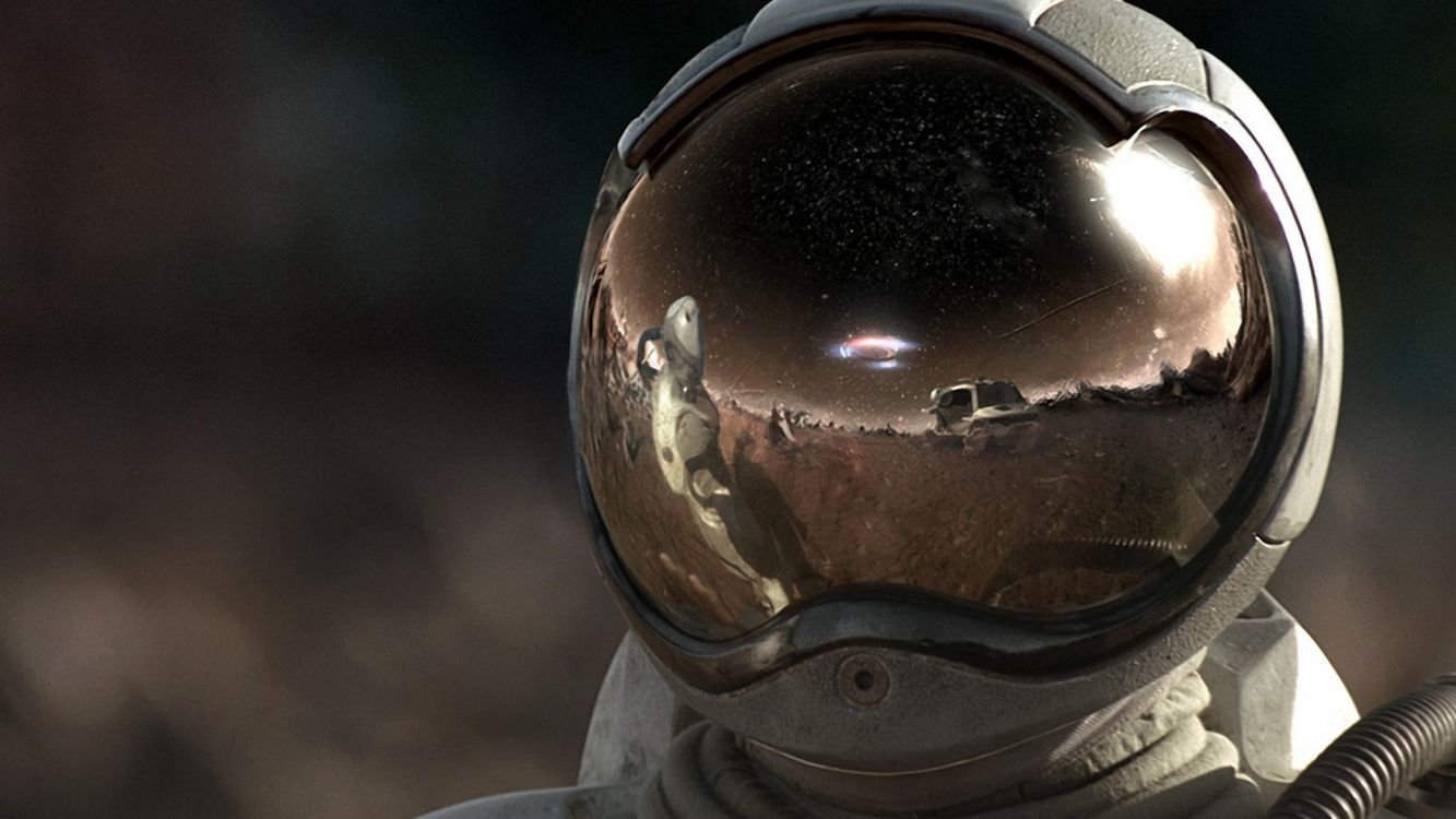 Обои астронавт, шлем, космическое пространство, внеземная жизнь, мотоциклетный шлем в разрешении 3840x2160