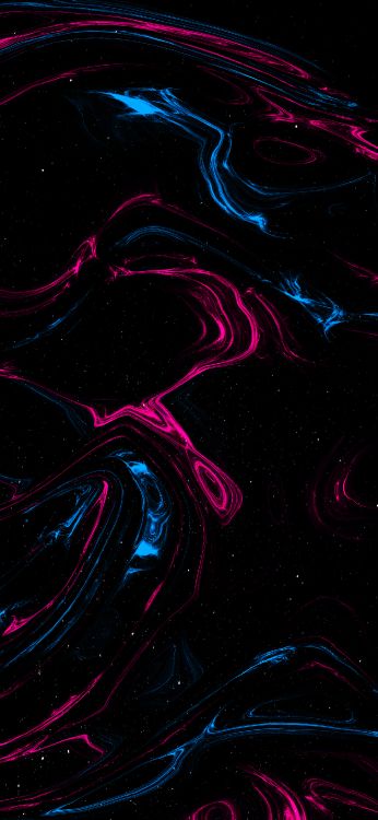 Обои свет, пурпур, Фиолетовый, розовый, арт в разрешении 1420x3073