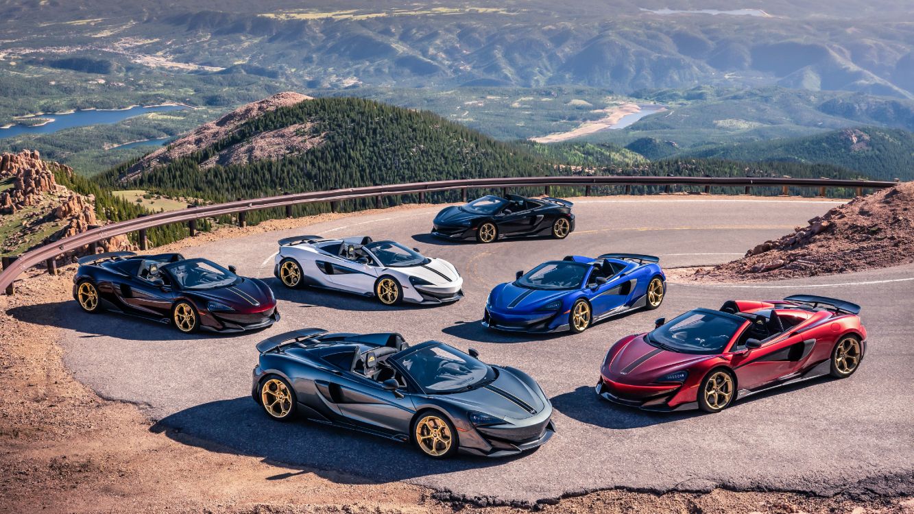 Обои пик макларен 600 л., Макларен 600 лт 2020, Mclaren 600lt 2019 года, Макларен, пайкс пик в разрешении 5120x2880