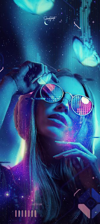 Обои саман, графический дизайн, арт, визуальное искусство, На Behance в разрешении 1080x2400