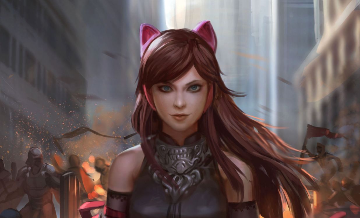 Обои арт, иллюстрация, произведение искусства, цифровое искусство, ухо в разрешении 2087x1266