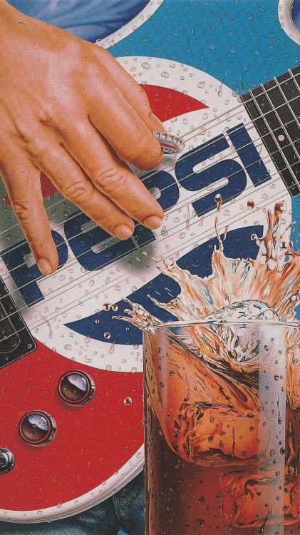 Обои пепси гитара, пепси, гитара, живопись, Краска по номеру в разрешении 1080x1920