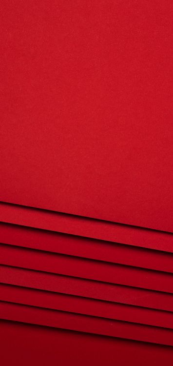 Обои Оранжевый цвет, красный цвет, розовый в разрешении 1422x3000