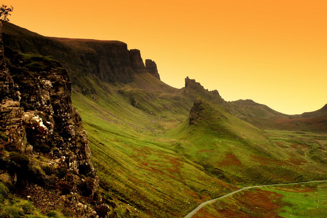 Обои нагорье, Шотландское нагорье, ская, гора, облако в разрешении 3888x2592