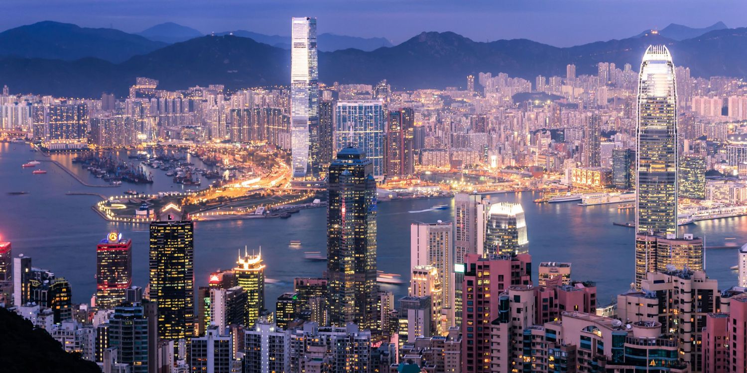Обои Гонконг, город, путешествие, городской пейзаж, городской район в разрешении 3200x1600