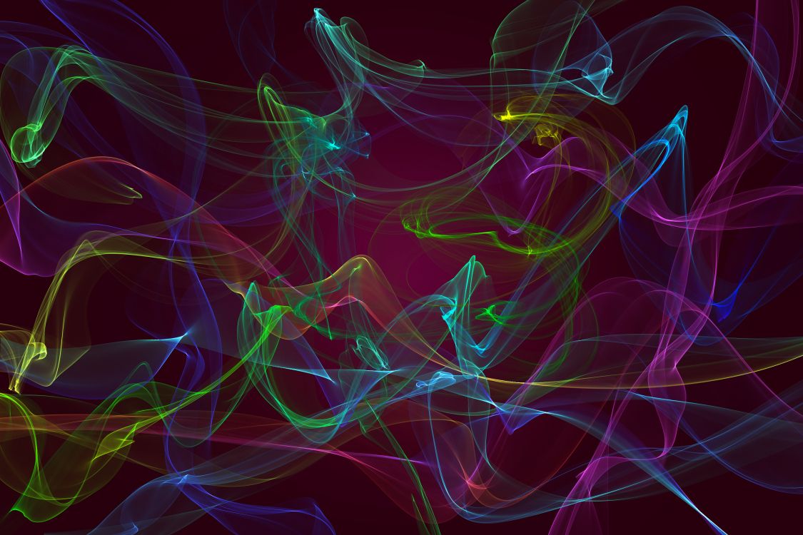 Обои фрактальное искусство, абстракция, арт, цвет, свет в разрешении 3000x2000