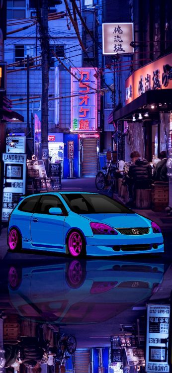 Обои Токио, шина, автомобильные шины, Король, автомобильное освещение в разрешении 1125x2436