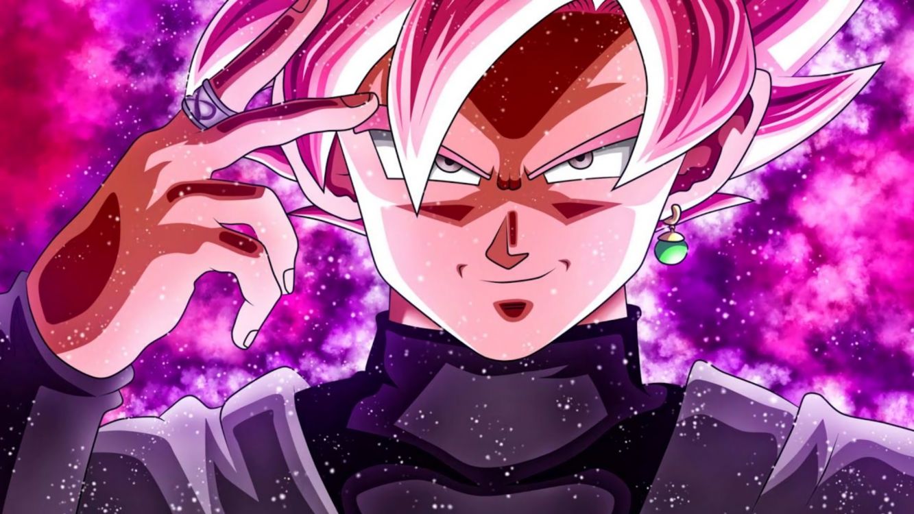 Обои ГОКУ Черный, Zamasu, гоку, транки, Super Saiyan в разрешении 3072x1728