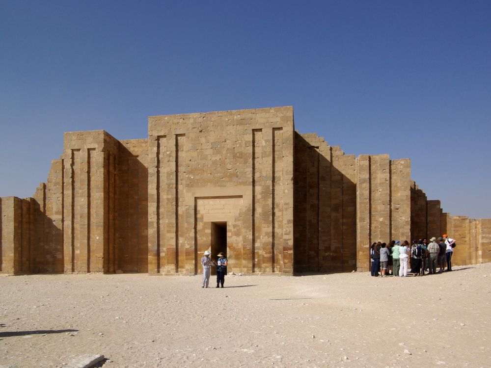 Обои погребальный комплекс Джосера, погребальный храм, египетская пирамида, пирамида, историческое место в разрешении 3136x2352