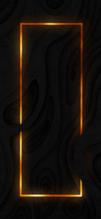 Обои свет, неоновое освещение, освещение, черный, Янтарь в разрешении 1080x2340