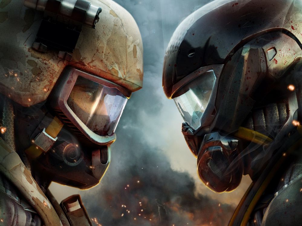 Обои crysis 2, crysis 3, многопользовательская видео игра, playstation 3, шлем в разрешении 3953x2965