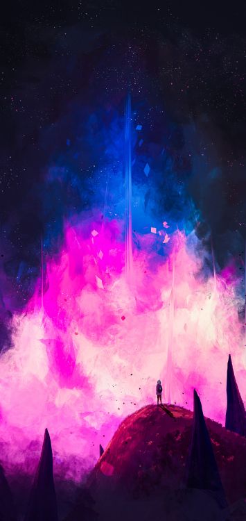 Обои сестра габриель, вокальная музыка, Sky Mubs, сирень, эпическая музыка в разрешении 1212x2560