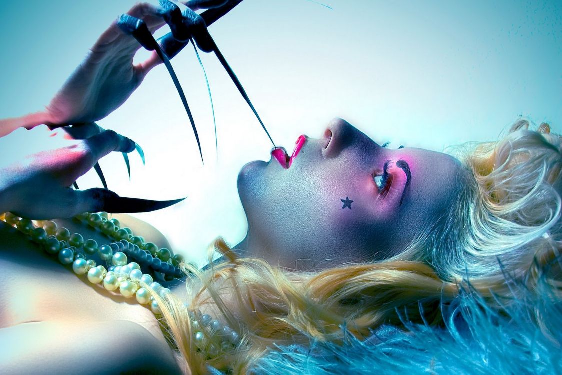 Обои макияж связанных с, красота, МАК косметика, тени для век, синий в разрешении 3402x2268