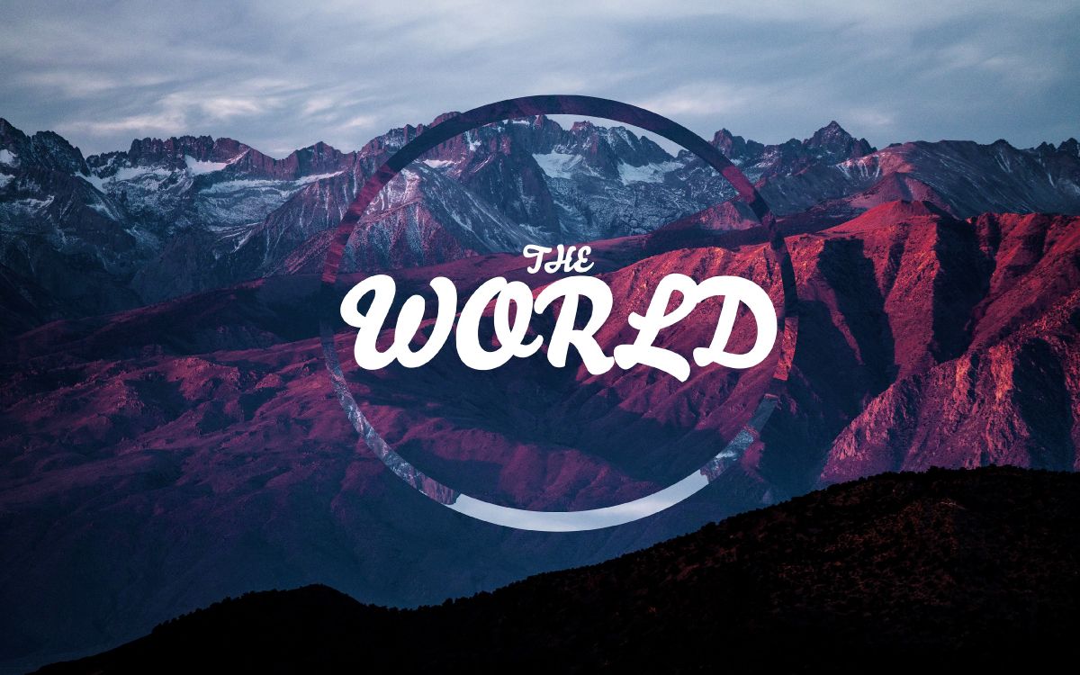 Обои горный рельеф, гора, горный хребет, графика, природа в разрешении 3840x2400