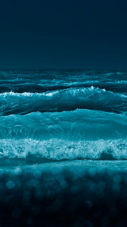 Обои море, океан, ios, вода, жидкий в разрешении 1080x1920