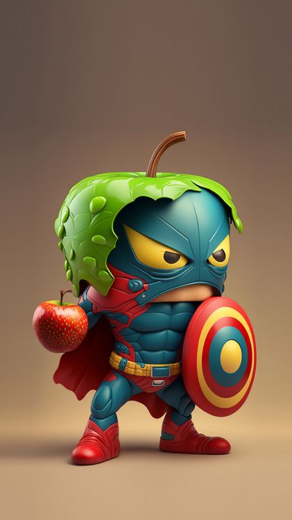 Обои супергерой, фигурка, игрушка, мультфильм, мстители в разрешении 1620x2880