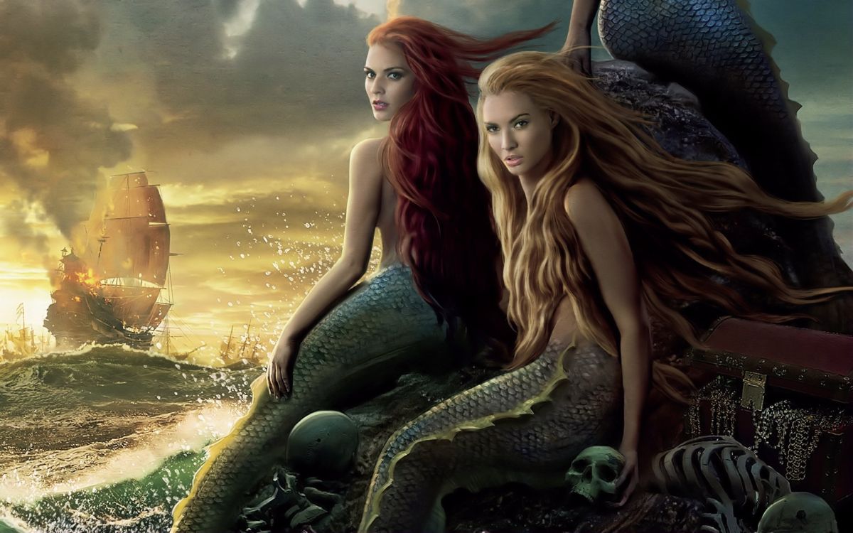 Обои мифология, мифическое существо, длинные волосы, женщина воин, девушка в разрешении 2560x1600