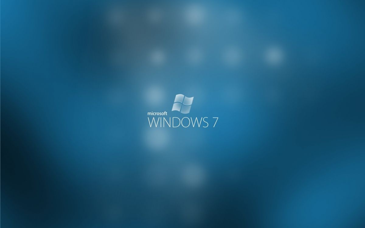Обои windows 7, microsoft windows, синий, лазурный, синий цвет в разрешении 1920x1200