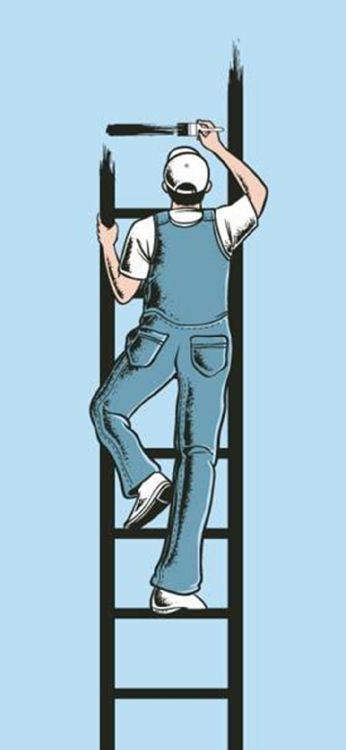 Обои мысль, идея, рука, нога, шляпа в разрешении 1080x2340