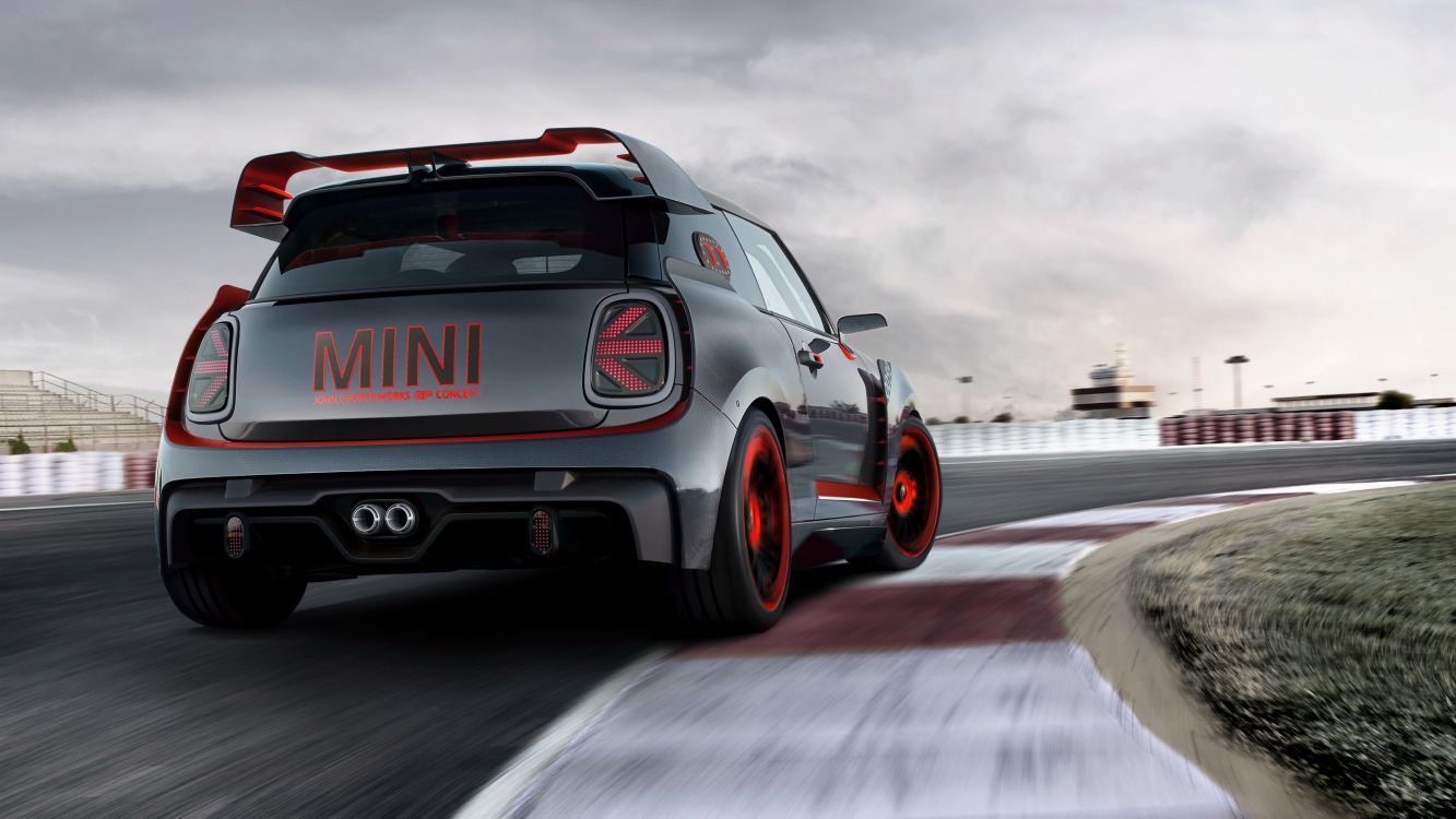 Обои mini john cooper works gp concept в разрешении 3840x2160