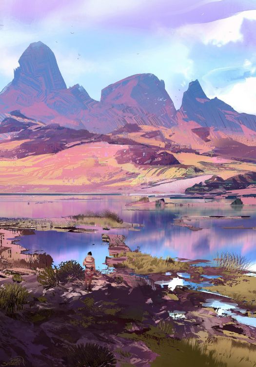 Обои арт, концепт арт, артист, цифровое искусство, живопись в разрешении 1680x2400