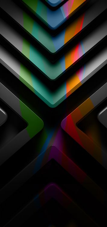 Обои арт, графический дизайн, красочность, пурпур, материальное свойство в разрешении 1250x2638