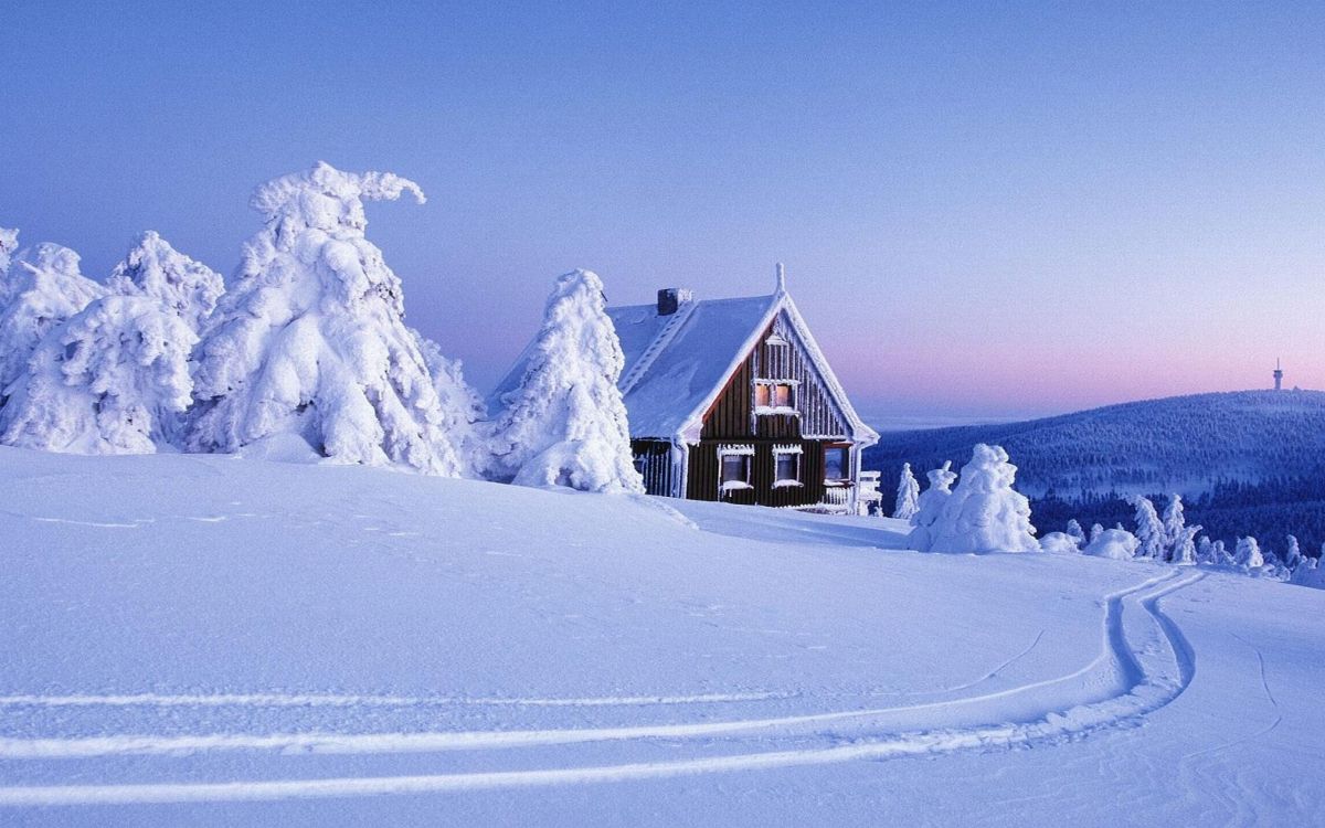 Обои снег, зима, гора, синий, замораживание в разрешении 2560x1600
