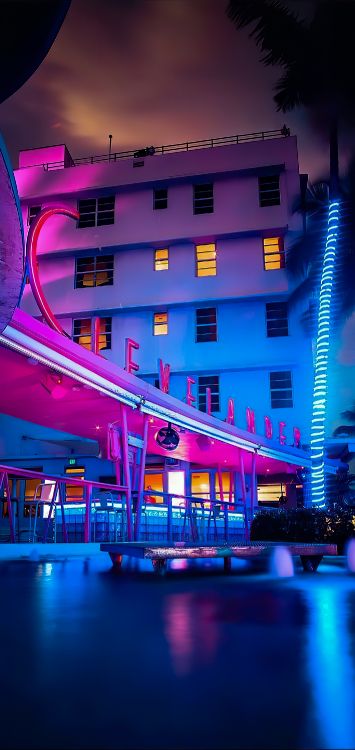 Обои отражение, мажорель синий, вода, здание, синий в разрешении 1421x3000