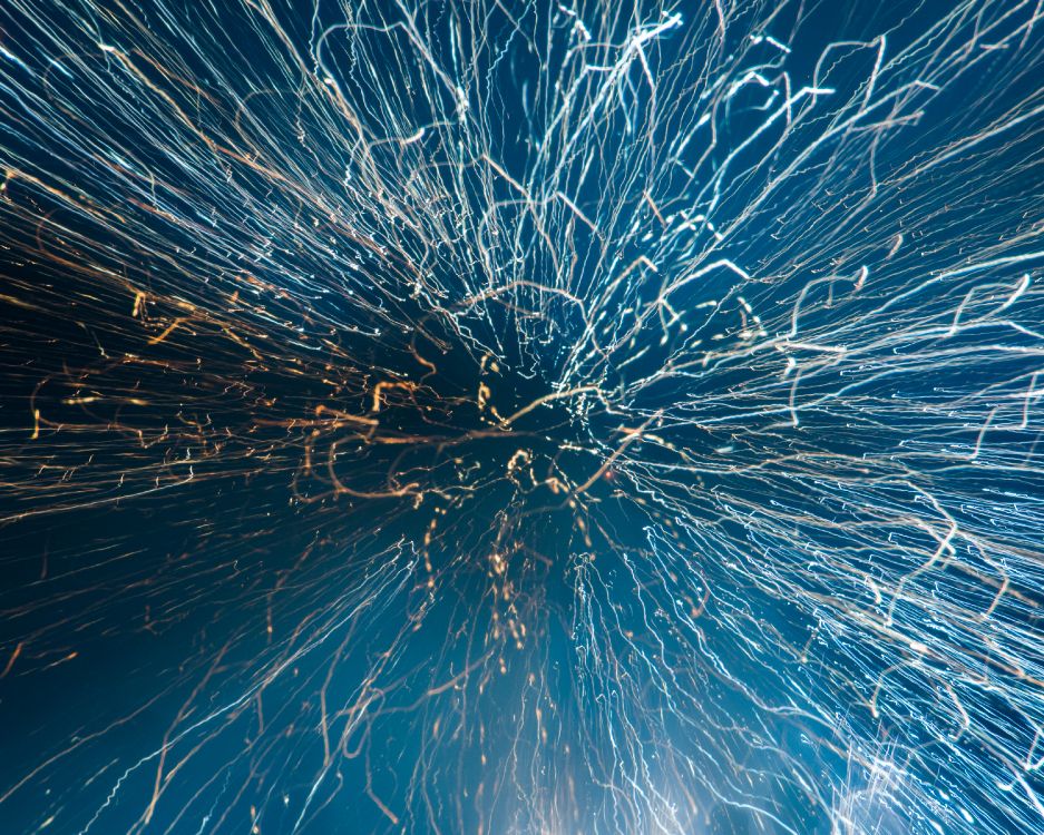 Обои синий, вода, электрик, линия, графика в разрешении 3375x2700