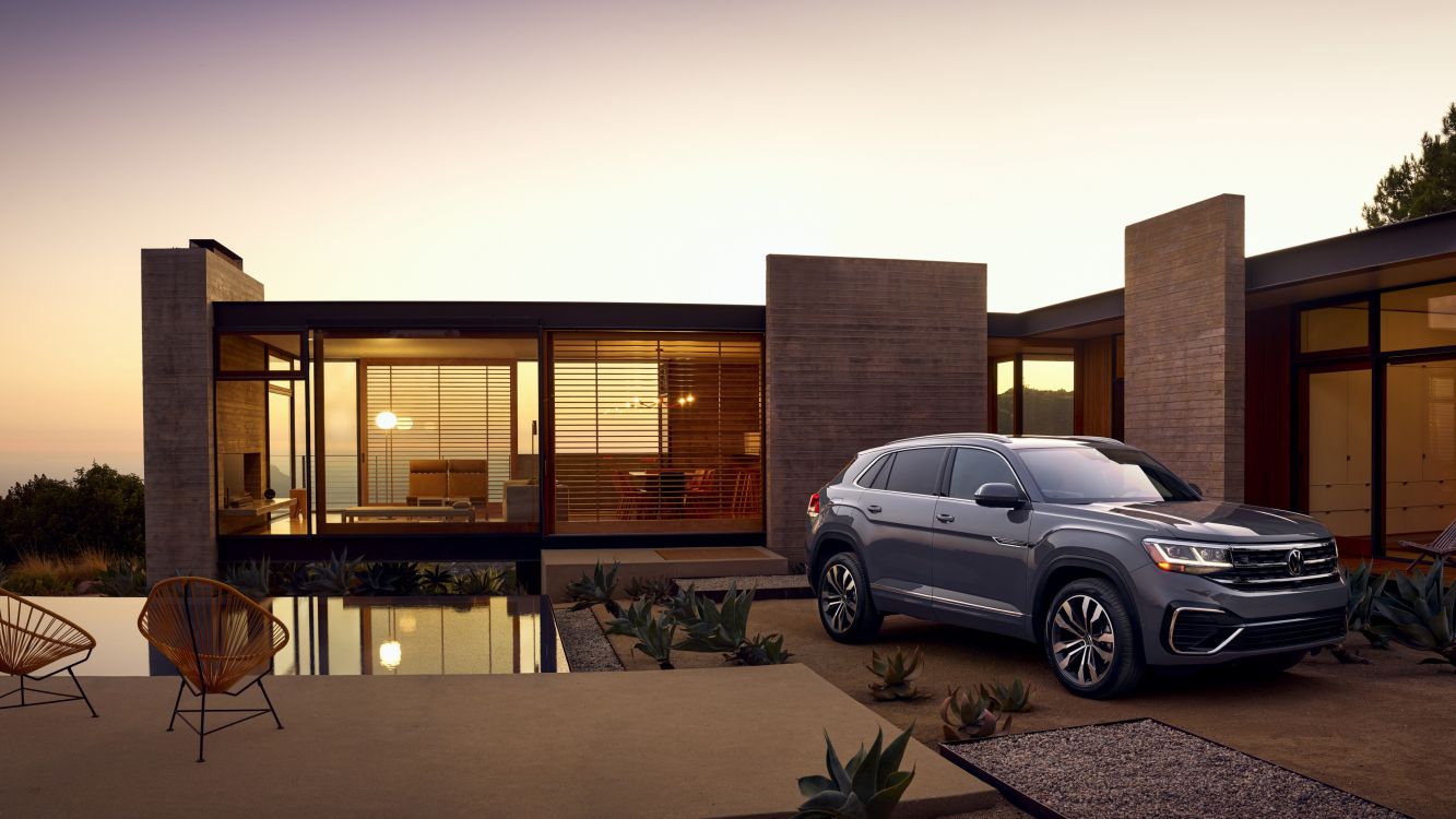 Обои 2021 volkswagen atlas cross sport в разрешении 3840x2160