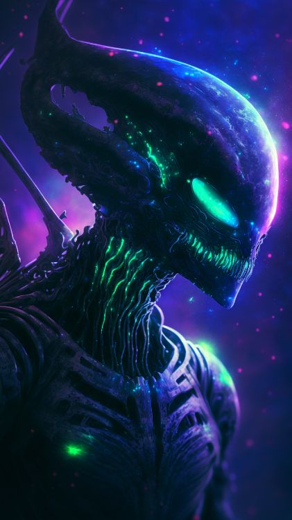 Обои темнота, суперзлодей, анимация, ночь, сверхъестественное существо в разрешении 1620x2880