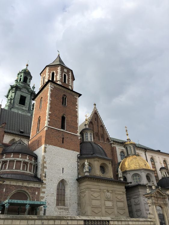 Обои Вавельский Кафедральный Собор, Королевский замок на Вавеле, основной рынок, собор, архитектура в разрешении 1536x2048
