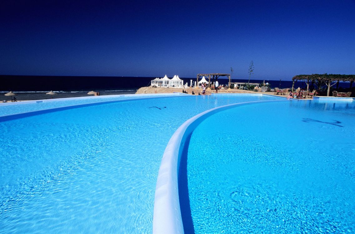 Обои плавательный бассейн, Хургада, отпуск, море, прибежище в разрешении 3008x1984