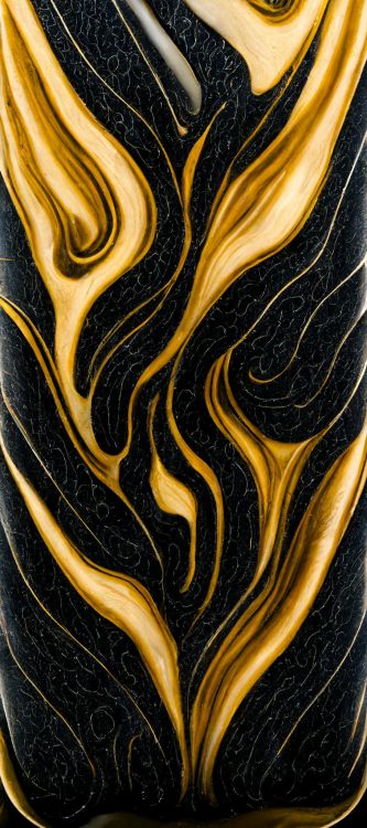 Обои искусственный интеллект, яблоко, ios, коричневый цвет, арт в разрешении 910x2048