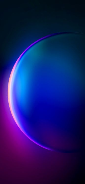 Обои атмосфера, земля, атмосфера земли, астрономический объект, круг в разрешении 1284x2778