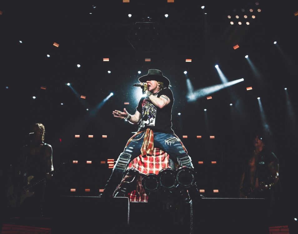 Обои Not in This Lifetime Tour, Guns N Roses, концерт, тяжелый рок, Представление в разрешении 1920x1509