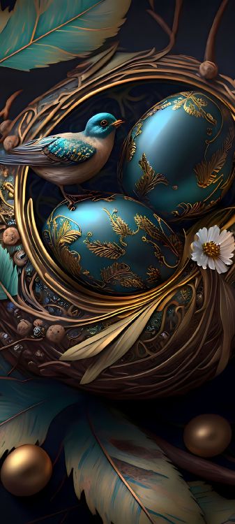 Обои фрактальное искусство, арт, визуальное искусство, иллюстрация, фрактал в разрешении 1080x2400