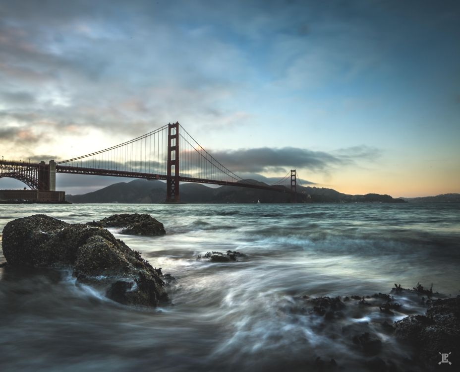 Обои море, мост Golden Gate, вода, природа, мост в разрешении 6412x5182