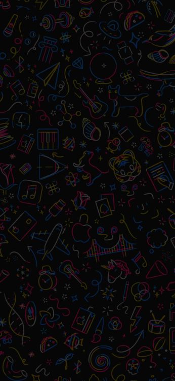 Обои узор, визуальное искусство, дизайн, ткань, почерк в разрешении 1290x2796